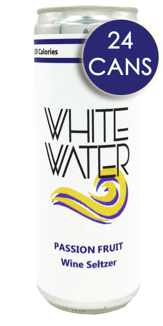 White Water Wine Seltzer Passion Fruit  24-Pack Flat Sale